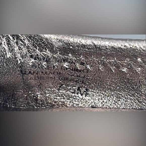 Tory Burch Black Glitter Reva Ballerina Flats Sz 7.5 - Picture 6 of 8